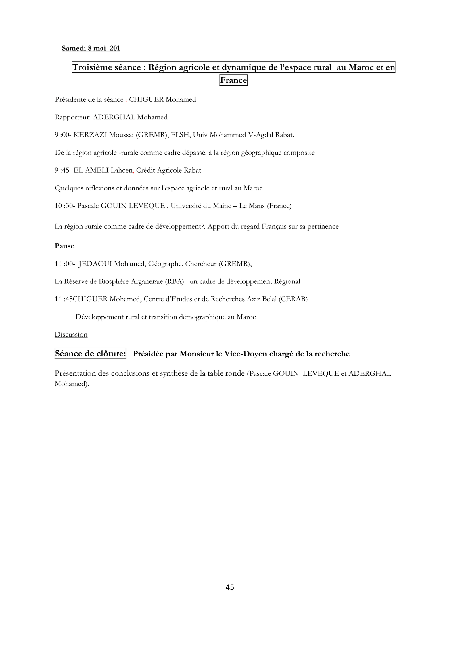 Catalogue GREMR du 8 mai 2012
